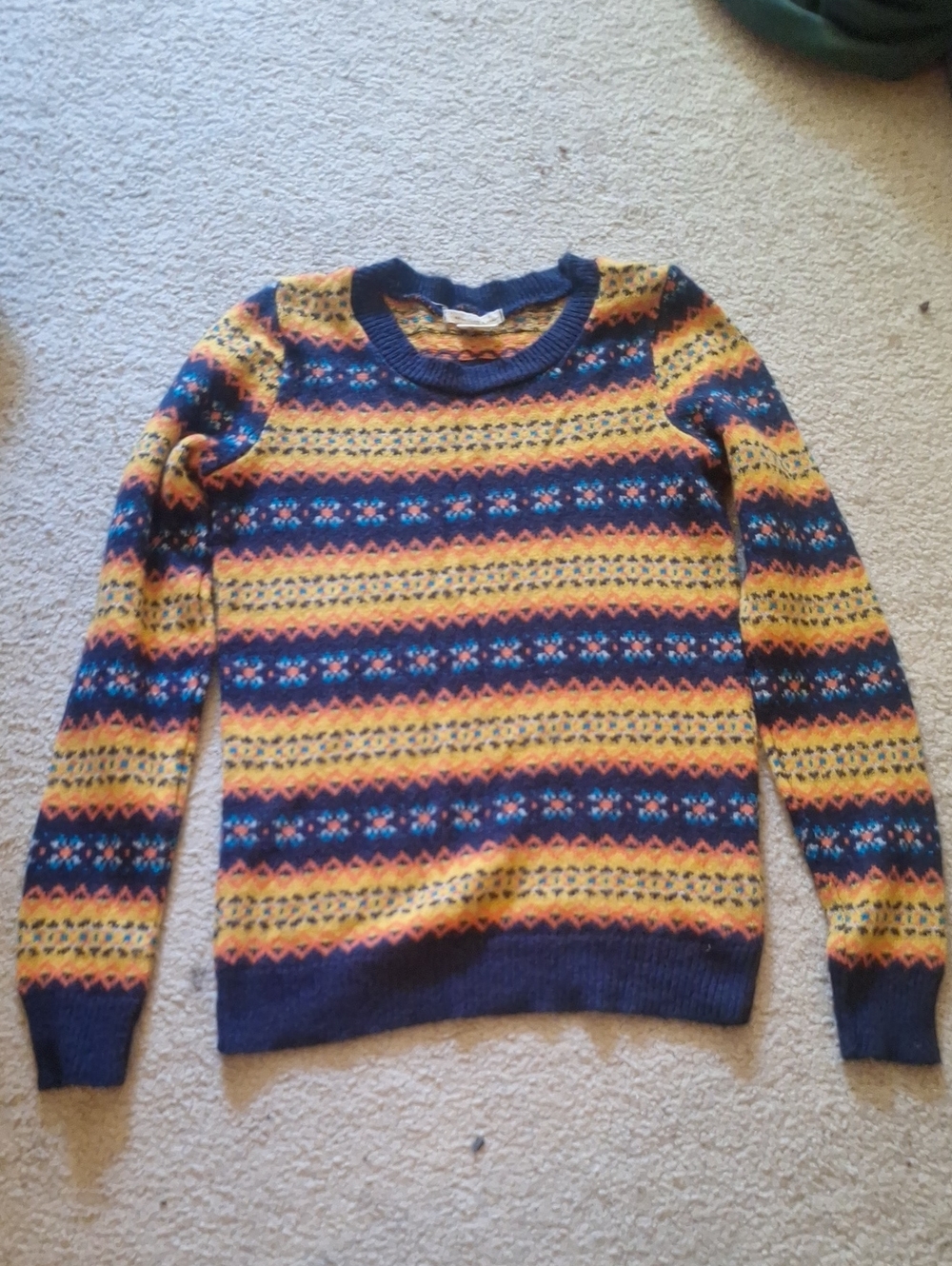 Urban Outfitters Coincidence And Chance Fair Isle Sweater Size XS